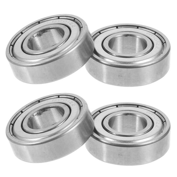 STOBOK 4Pcs Manual Wheelchair Bearing Silver Steel Front Wheel Fork Stem Accessories