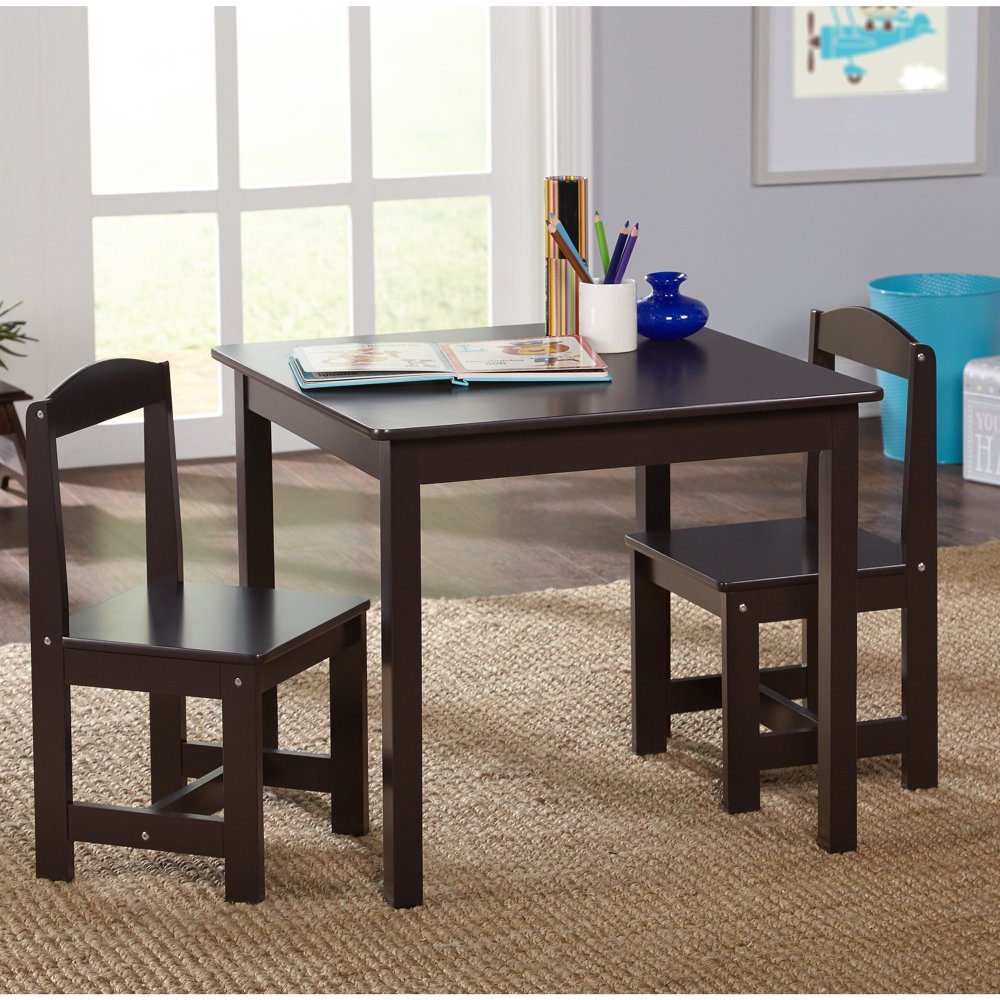 TMS Hayden Kids 3Piece Table and Chair Set, Multiple Colors Walmart