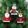 thumbnail image 5 of Christmas Tree Ornaments, Xmas Hanging Plush Decorations, 5 of 5
