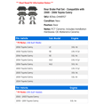 thumbnail image 2 of Rear Brake Pad Set - Compatible with 2000 - 2006 Toyota Camry 2001 2002 2003 2004 2005, 2 of 2