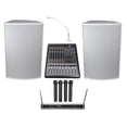 thumbnail image 1 of 2) Peavey 15" Speakers+Mixer+4) Wireless Mics+Podium Mic 4 Church Sound Systems, 1 of 31