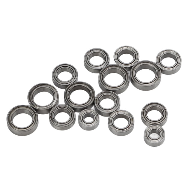 Kit de Rodamiento de Bolas RC, Vida de Servicio Larga de Baja Fricción 15pcs RC Rolo para 1/18 Camión