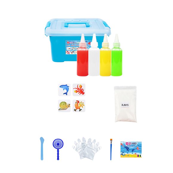 CEHVOM Vente d'Été-ensemble d'Eau Magique Jouets Solution pour Enfants Matériaux Faits Main (240ml) Liquidation