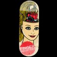 thumbnail image 2 of Finger Industries Fingerboard Deck - Barbie Black, 34mm, 2 of 2