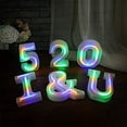 thumbnail image 5 of LINLIN LED Alphabet Lights, LED Neon Night Light Battery/USB Powered Wall Decorative Night Light for Home Wedding Christmas Birthday Party Shopwindow Bar, 5 of 8