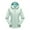 Mint Green, variant on Womens Coats Outerwear Winter Women Color Outdoor Long Sleeve Zipper Sunscreen Windproof Raincoat Plus Size Hooded Jacket Coat