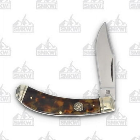 Rough Ryder Knives Rough Ryder Imitation Tortoise Shell Bow Trapper Folding Knife RR2442