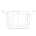 thumbnail image 1 of Freezer Organizer Bin Metal Wire Storage Baskets with Handles Space-Saving Wire Baskets for Kitchen Pantry Garage Cabinet Closets, 1 of 8