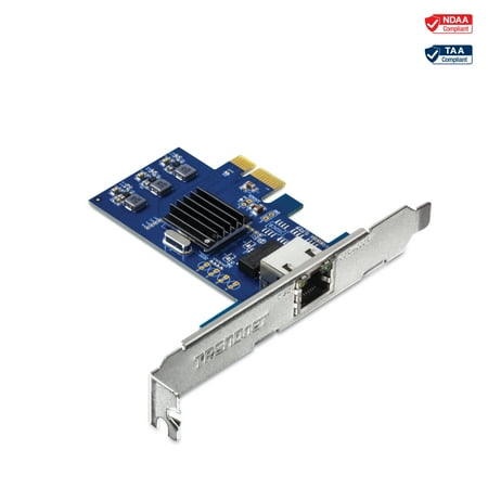 UPC: 0710931140576 | TRENDnet TEG-25GECTX 2.5GBASE-T PCIe Network Adapter