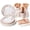 Rose Gold Dot-210 Pieces, variant on Party Supplies Set - 210 Pieces of White and Rose Gold Dot Wedding Paper Plates, Cups, Napkins, and Heavy Duty Silverware for 30 Guests for Birthdays, Graduation, Festivals