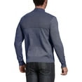 thumbnail image 6 of Iceglad Mens Slim Fit Zip Up Mock Neck Polo Sweater Casual Long Sleeve Sweater and Pullover Sweaters with Ribbing Edge, 6 of 7