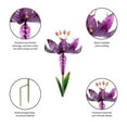 thumbnail image 4 of Evergreen 38.5"H Wind Spinner Flower Garden Stake, Pink, 4 of 6