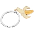 thumbnail image 4 of EeaseCA Banana Key Chain Funny Bananas Keychain Ring Fashion Handbag Pendant Charm, 4 of 9