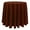Terracotta, variant on Ultimate Textile 120-Inch Round Polyester Linen Tablecloth Olive Green
