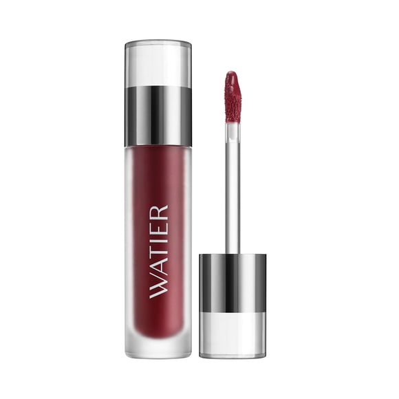 Watier Love My Lips Fresh Tinted Lip Gel, Fig Gelato, Vibrant Colour, Lumi-Matte Finish, Buildable Coverage, Comfortable Formula, Transfer-Proof, Vegan, 4 mL