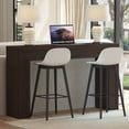 thumbnail image 4 of PLAMLE 55 Inch Console Table for Entryway, Narrow Sofa Table Behind Couch with Storage Shelf, Farmhouse Wooden Hallway Table for Living Room, Foyer, Small Spaces, 4 of 8