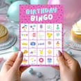 thumbnail image 4 of Miiottaa Exciting Paper Bingo Cards Set Perfect For Birthday Party Celebration Game Night, 4 of 7