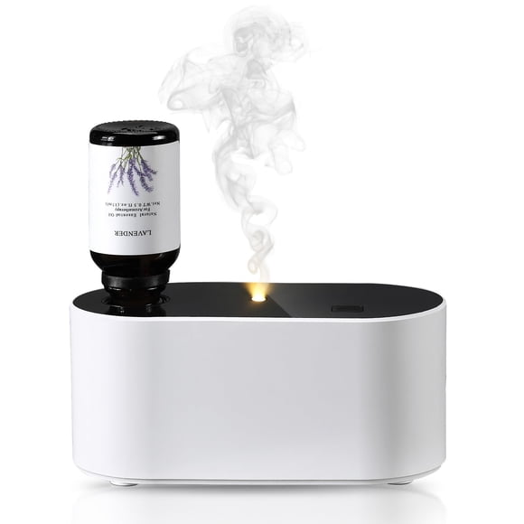 Diffuseur Sans Eau pour Huiles Essentielles, Diffuseur d'Aromathérapie pour Air Parfumé, Mini Diffuseurs d'Arômes Portables avec 3 Modes de Brume, Station de Cycle