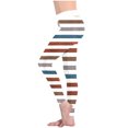 thumbnail image 2 of Tawop Athletic Leggings Womens Yoga Pants Plus Size Strechy Tight Casual Printed Brown M, 2 of 4