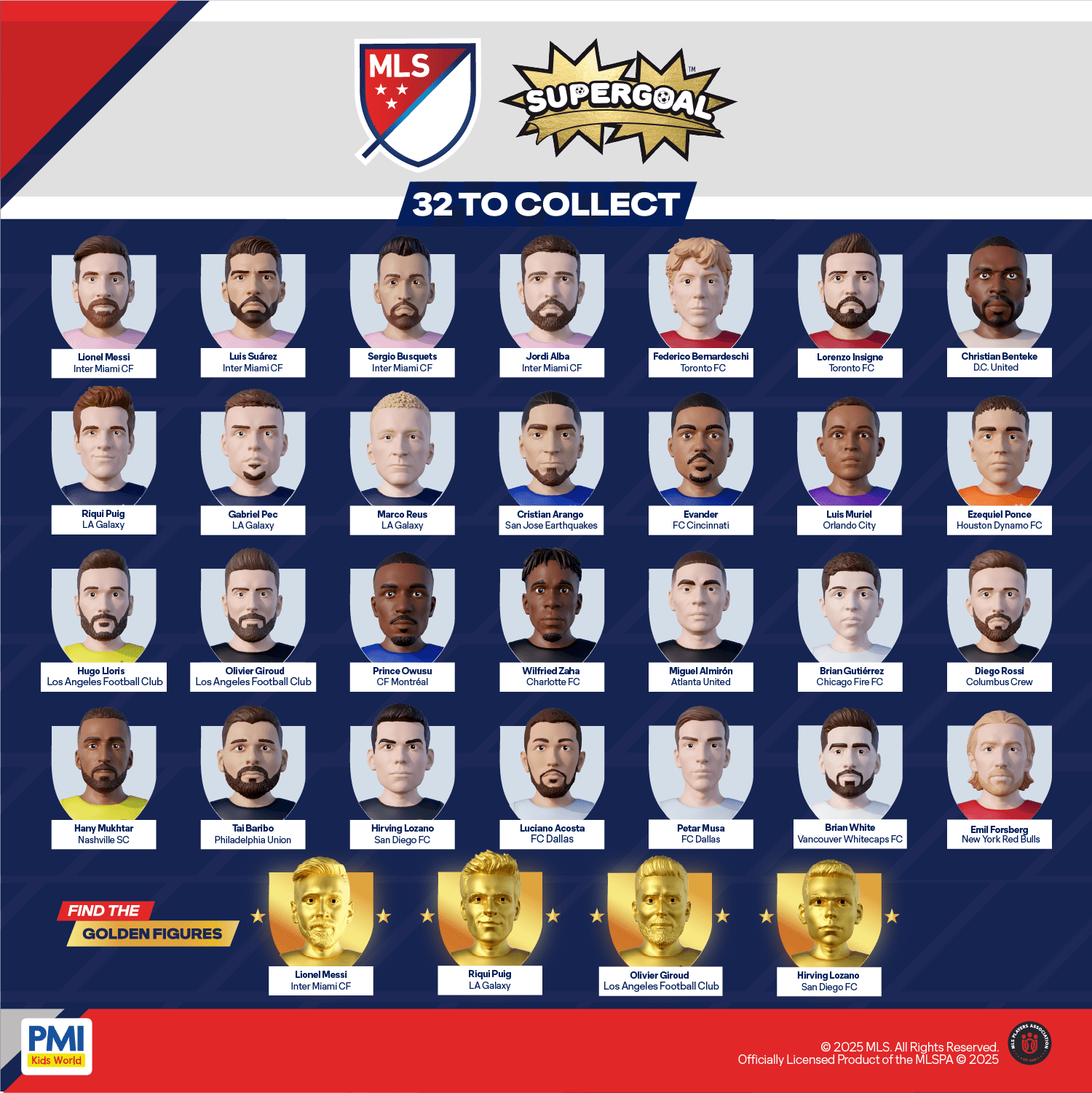 Supergoal MLS Mini Action Figure in a Shoe Capsule
