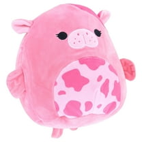 Squishmallows Official Kellytoy Plush 8 Inch Squishy Stuffed Toy Animal (Kerry The 'Strawberry Milk' Sea Cow)
