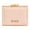 Pink, variant on YOUSNH Fashion Summer Women Purse Tri Fold Clasp Practical Design Solid Color Simple Style Lightweight and Durable Wallet Pink