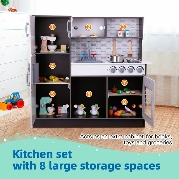 Toy kitchen for 4 year old sale