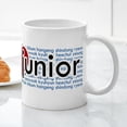 thumbnail image 5 of CafePress - Super Junior Mug - 11 oz Ceramic Mug - Novelty Coffee Tea Cup, 5 of 6