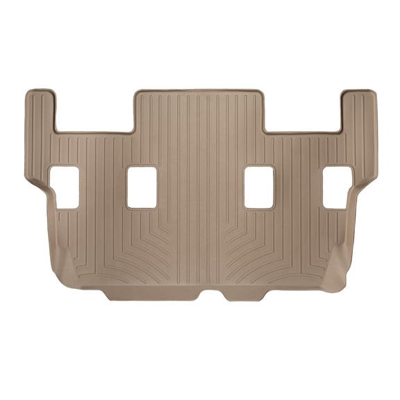 WeatherTech Custom Fit FloorLiners compatible with Navigator, Expedition - 3rd Row, Tan