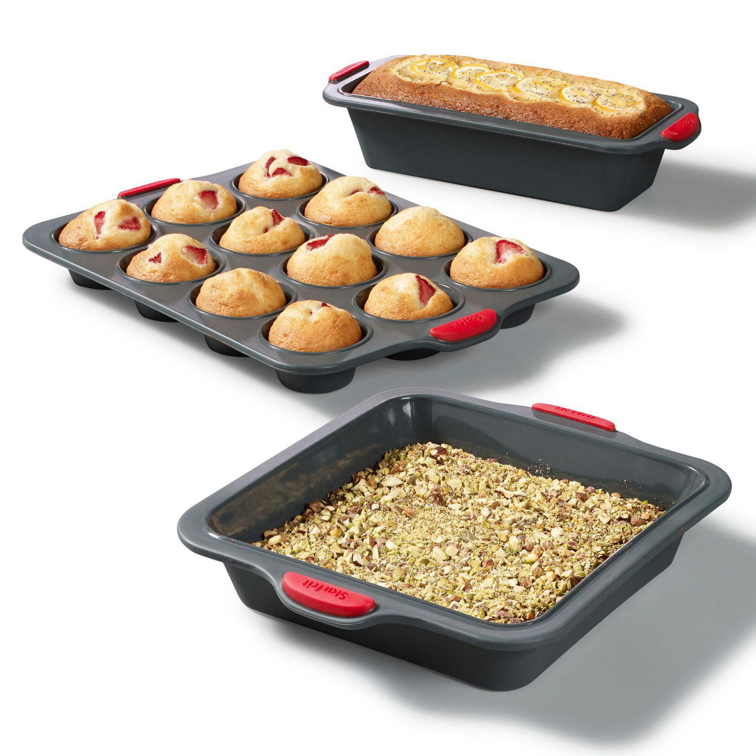 Moule carré en silicone 8" Starfrit Moule à gâteau carré en silicone Starfrit