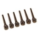 thumbnail image 4 of 6 piezas de acero inoxidable para guitarra Studs Skull Decor para Guitarra bronce Yuyangstore Pasadores de puente de guitarra acústica, 4 of 8