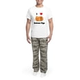 thumbnail image 5 of CafePress - I Love Guinea Pigs Men's Light Pajamas - Men's Light Loose Fit Cotton Pajama Set, 5 of 7