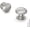Brushed Nickel, variant on 25 Pack Brushed Gold Cabinet Knobs Round Brushed Brass Drawer Knob for Kitchen Cabinets Dresser Matte Gold Drawers Pulls Zinc Hardware Handle