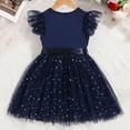 thumbnail image 7 of Ashirexll Dresses for Girls, Girls Summer Dresses, Toddler Kids Girls Fashion Cute Solid Color Print Sleeveless Skirt Princess Dress, 7 of 7