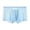 Light Blue, variant on Men's Lightweight and Breathable Boxer Shorts, Comfortable and Bare Four Cornered Shorts for Ultimate Comfort in Daily Wear, Sports, and Lounging Navy XXXXL