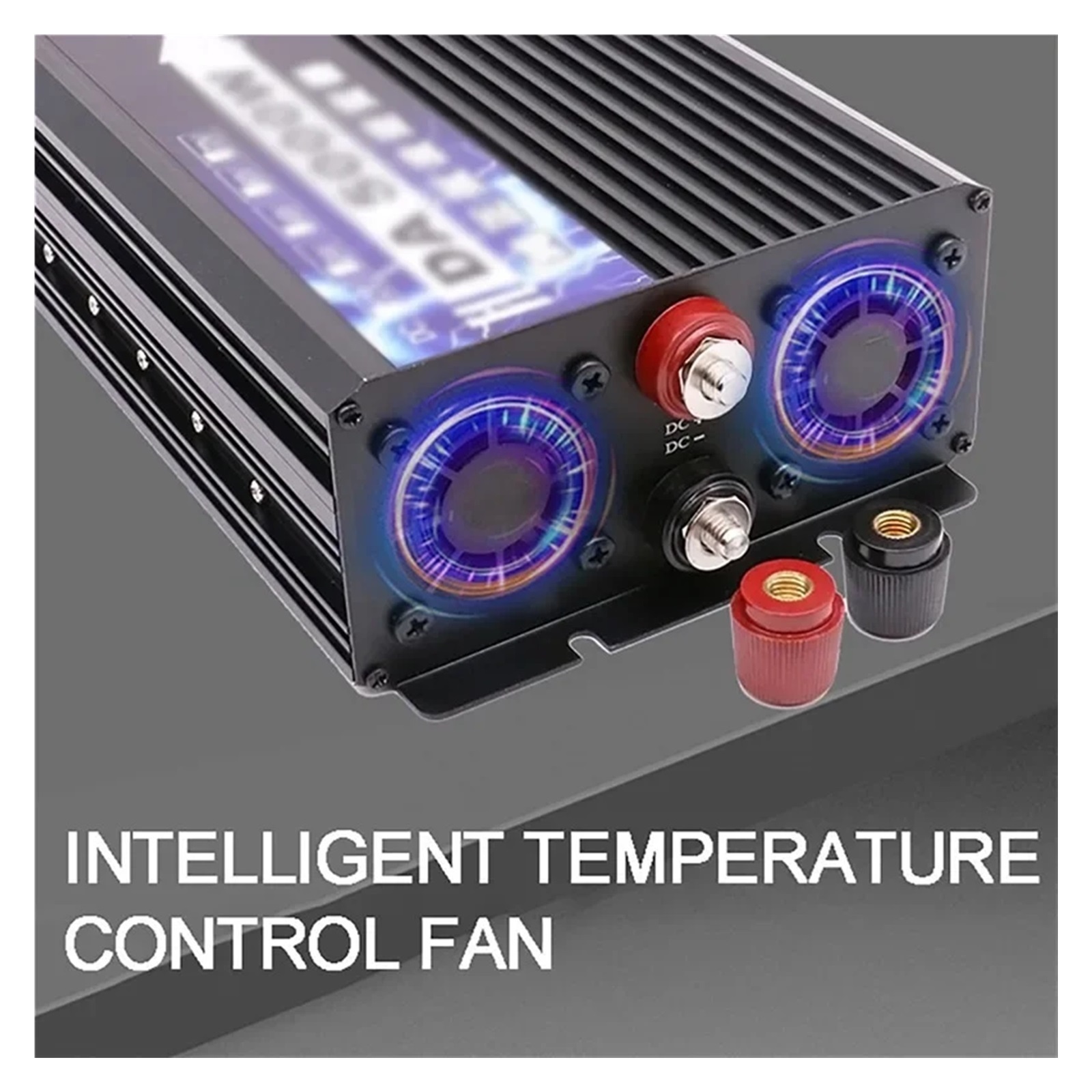 Pure Sine Wave Inverter DC 12/24/48/60/72V TO AC V Off Grid Solar Inverter Converter Transformer for Car Home ,Easy to Operate