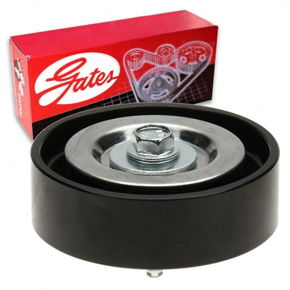 Gates DriveAlign Drive Belt Idler Pulley compatible with Ford Mustang 2.3L L4 2015-2020