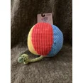 thumbnail image 2 of Pally Paws ~ Summer Beach Ball with Rope ~ Squeaky Dog Toy, 2 of 5