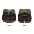 thumbnail image 3 of Salouo Rustic Cabin Autumn Forest Print Women's 2 in 1 Running Shorts Double-Layer Shorts Athletic Workout Gym Yoga Shorts Running Shorts for Women-Small, 3 of 7