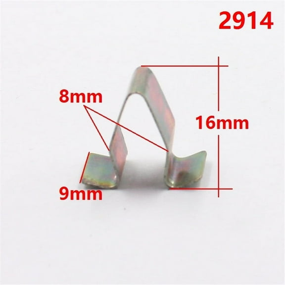 40pcs Hole Metal Rivets Car Interior Door Panel Trim Clips Retainer Fastener