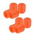 thumbnail image 1 of 8 tapones para válvulas de neumáticos de coche, luminosos y noctilucentes para coches y camiones. Naranja, 1 of 8