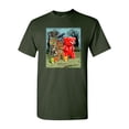 thumbnail image 1 of Gingerbread Girl Bear Lollipop Tanya Ramsey Artworks Art DT Adult T-Shirt Tee, 1 of 2