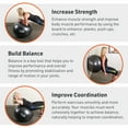 thumbnail image 3 of Body Sport Studio Series Charcoal Fitness Ball - 75cm, 3 of 7