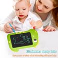 thumbnail image 4 of Tablero de escritura LCD para niños de 8,5 pulgadas, almohadillas para garabatos DIY anticaídas, regalos de cumpleaños, 4 of 8