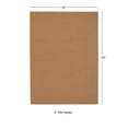 thumbnail image 3 of Contemporary Home Living 1.75' x 2.75' Hand Tufted Solid Area Throw Rug - Cork Brown, 3 of 7