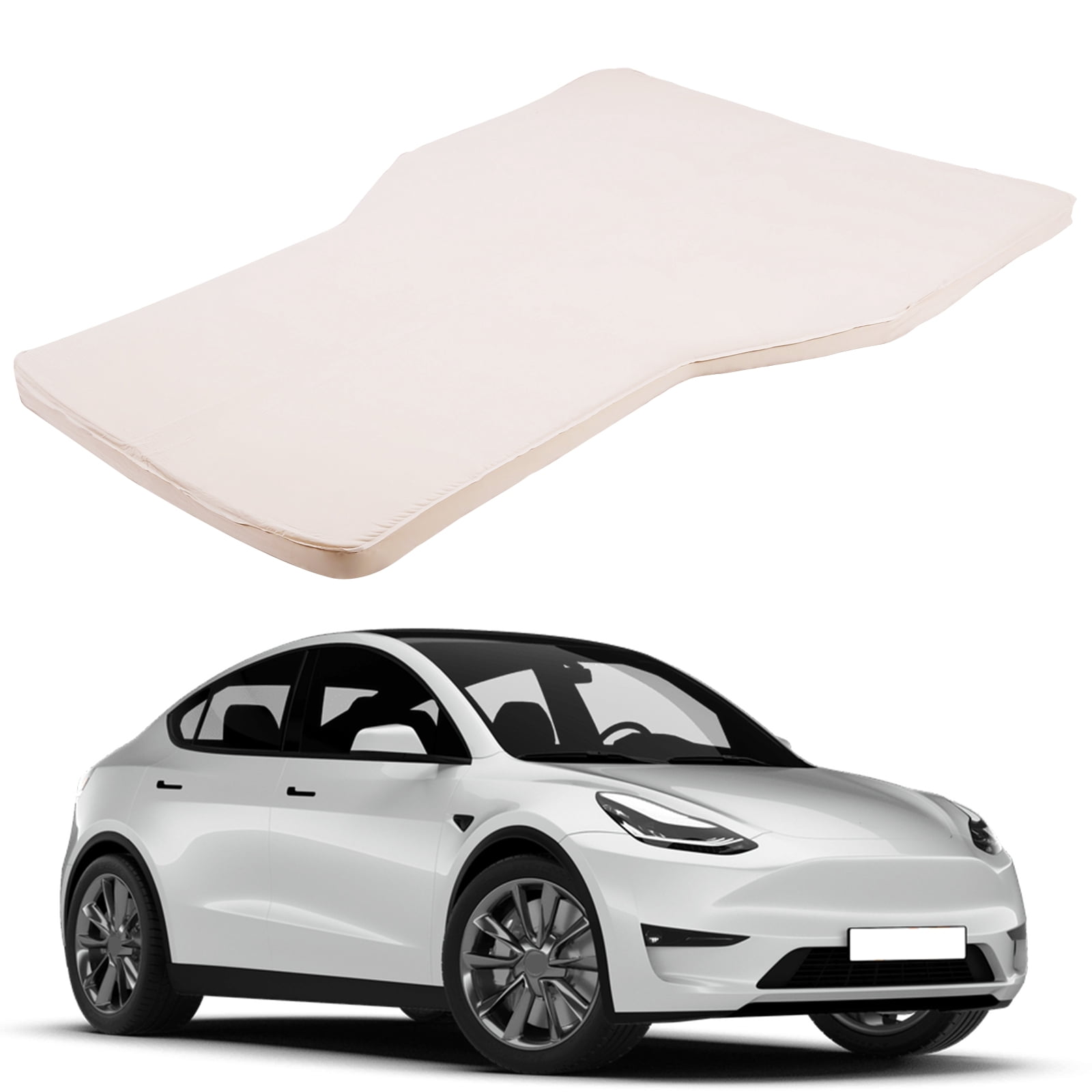 SHegdu For Tesla Modely Camping Air Mattress Thicken Suv Trunk Mat Adjustable Sleep Pad