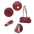 thumbnail image 4 of MKF Collection Kaia Women’s Elongated Shoulder Bag Vegan Leather Crossbody Bag Handbag Purse by Mia K, 4 of 7
