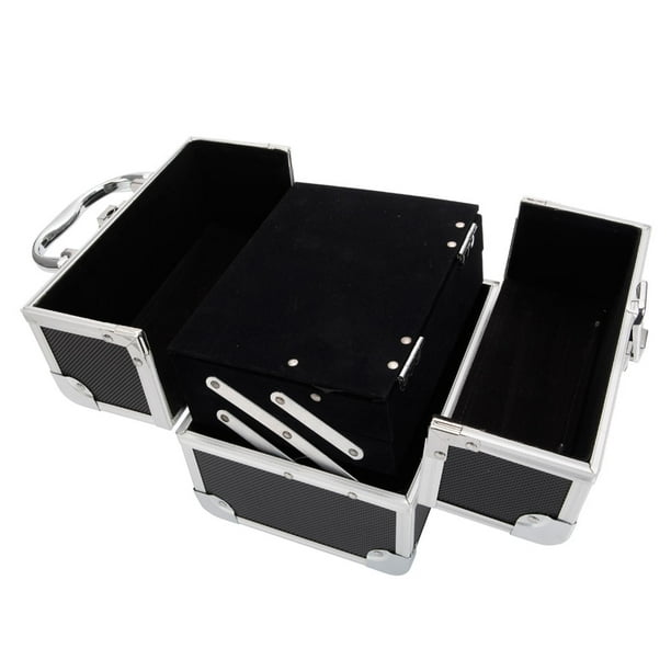 Zimtown Professional Aluminum Makeup Train Case Jewelry Box Cosmetic