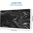 thumbnail image 3 of Black Fluid Pattern Marbled Mouse pad Desk Mat, 3 of 3