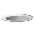 thumbnail image 1 of Cooper Lighting RE-4001WB 4 in. Recessed Lighting Plastic Step Baffle with Trim Ring - White, 1 of 1
